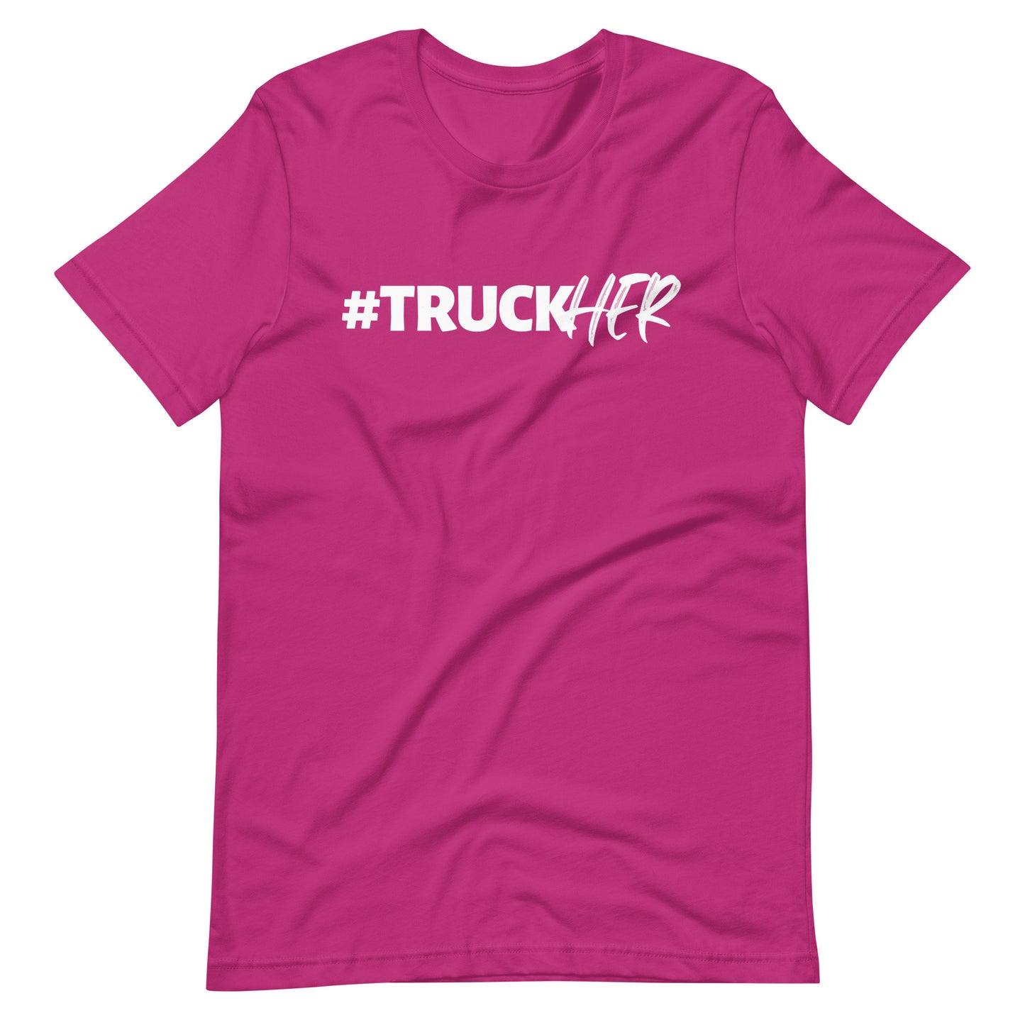 Hashtag TruckHER Tee - White