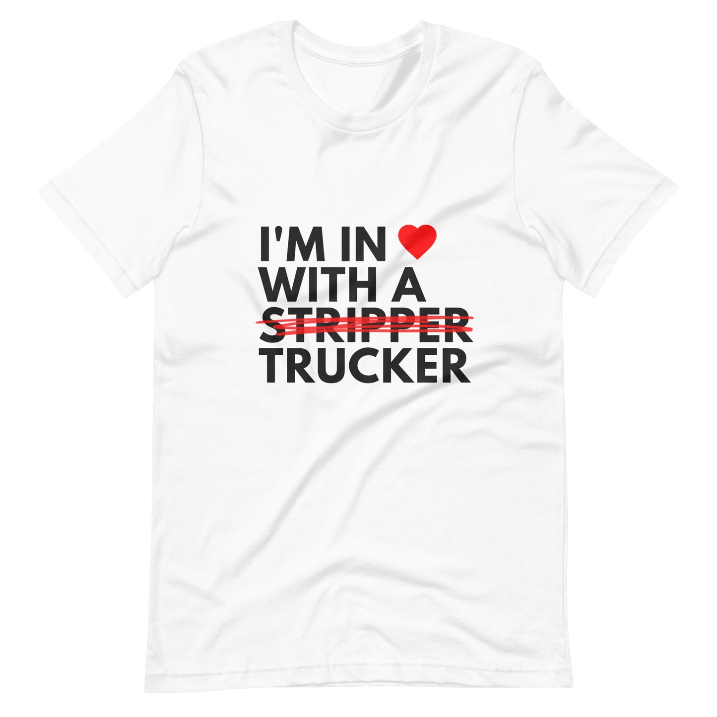 In Luv Tee - Red w/heart